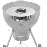 onlyfire Temperaturregler-Kit für Weber Kugelgrill 57/67 cm Holzkohlegrills, Grill zubehör für Indirekt und Direkte, Low & Slow Ind Grillen, Räucherzubehör zum Smoken im Kugelgrill