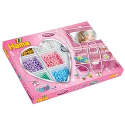 Hama® Bügelperlen Kreativbox Schmuck mehrfarbig