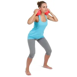 Gymnic Heavymed Gewichtsball, 1 kg ø Rot