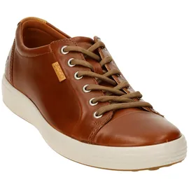 ECCO Herren Soft 7 Sneaker, Cognac, 12-12.5