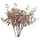 layba Künstlicher Eukalyptus 3er Set 85cm Realistische Kunstpflanze mit Mehreren Zweigen, Einfach Kürzbar für Mehr Volumen, Ideal als Dekozweige für Hochzeit, Wohnzimmer, Büro. Pflegeleicht (Altrosa)