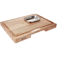 Boos Blocks Prep Masters Schneidebrett mit Auffangschale