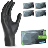 ARNOWA GmbH ARNOMED Latexhandschuhe BLACK PREMIUM - Größe L