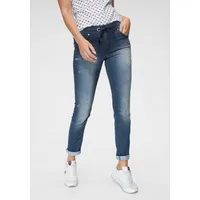 KangaROOS Jogg Pants, entspannte Passform, weite Beinform, Gr. 42 - N-Gr, blue used, Jeans, 214998-42 N-Gr