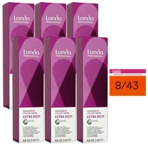 Londa Professional Permanent Color Creme 8/34 hellblond-gold-kupfer 60 ml