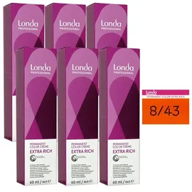 Londa Professional Permanent Color Creme 8/34 hellblond-gold-kupfer 60 ml