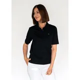 Clarina Poloshirt Ganzjahres NOS Polo-Shirt,1/2 schwarz 42