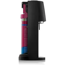 Sodastream Terra black + PET-Flasche 2 l + PET-Flache 1 l + Zylinder