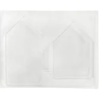 Rayher Gießform 2 Häuser 13,5 - 16,5 cm Tiefe 3 cm