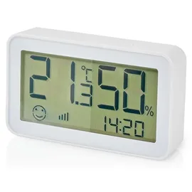 Nedis Smart Climate Sensor Weiß Zigbee 3.0
