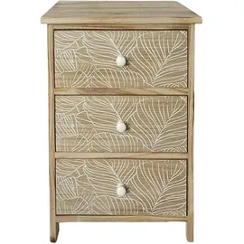 Hti-Living Kommode Melia 40 x 29 x 58 cm Weiß