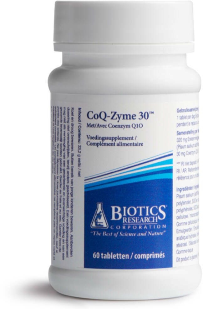 Biotics® CoQ-Zyme 30 60 pc(s) comprimé(s)