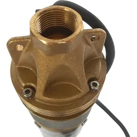 CHM GmbH Brunnenpumpe 4 Zoll 0,75 kW 2800 L/h 6,1 Bar inkl. Motorschutz