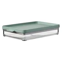 Mepal Omnia Aufschnittdose transparent nordic sage 14,9 x 4,4 x 21,9 cm 0,5 l