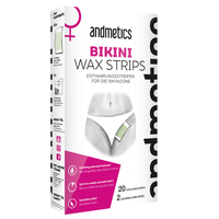 Andmetics Bikini Wax Strips 20 St.