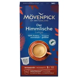 Mövenpick 10er-Pack Nespresso-Kapseln »Der Himmlische Lungo«