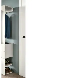 xonox.home Garderobenpaneel Vaga 52 x 190 x 36 cm Weiß