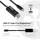 Club 3D USB-C zu DisplayPort Adapterkabel 1,80 m Schwarz