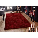 bruno banani Teppich »Dana Teppich, besonders weich und kuschelig, Kundenliebling«, rechteckig, 30 mm Höhe, uni, Mikrofaser Teppiche, Wohnzimmer, Schlafzimmer, Esszimmer Bruno Banani rot B: cm 1 St.