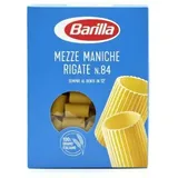 Pasta BARILLA Italienische MEZZE MANICHE N.84  aus Hartweizenmehl 4 Stück 500gr