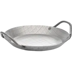 GSW Servierpfanne Gastro traditionell Eisen geschmiedet 24 x 3,0cm, induktionsgeeignet, backofenfest