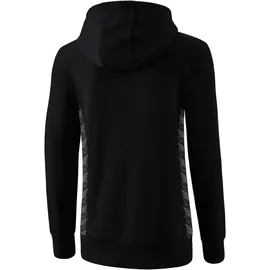 Erima Essential Team Kapuzensweat schwarz, 34