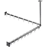 EMCO Duschvorhangstange 800 mm chrom