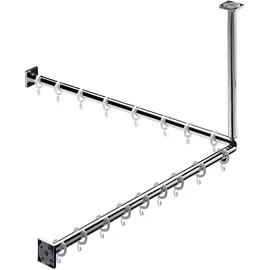 EMCO Duschvorhangstange 800 mm chrom