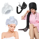 Net Plopping Cap Trockenhauben für Haare Föhnhaube Trockenhaube für Haare Haartrockenhaube Net Plopping Cap Wiederverwendbares für Lockiges Haar für Frauen und Mädchen mit 1 Trockenhaube für Locken