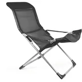 Jan Kurtz Fiam Fiesta Klappsessel 60 x 100 x 106 cm schwarz