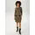 Aniston CASUAL Jerseykleid Schlangen-Muster Schwarz/Beige 46