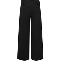 Jdy Jdygeggo NEW LONG PANT JRS Noos Hose, Black/Detail:black buttons), M / 30L EU