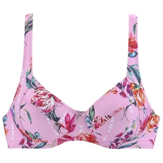 SUNSEEKER Bügel-Bikini-Top Damen rosa-bedruckt Gr.42 Cup F