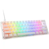 Ducky One 3 Aura White Mini Gaming Tastatur, RGB LED - MX-Speed-Silver (US)