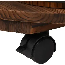 vidaXL Wasserfall Gartenbrunnen mit Rollen und Pumpe