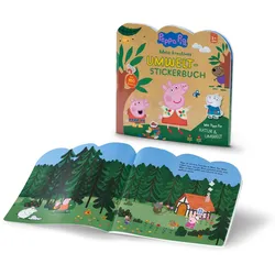 Tchibo - Buch »Peppa Pig ‒ mein kreatives Umwelt-Stickerbuch«