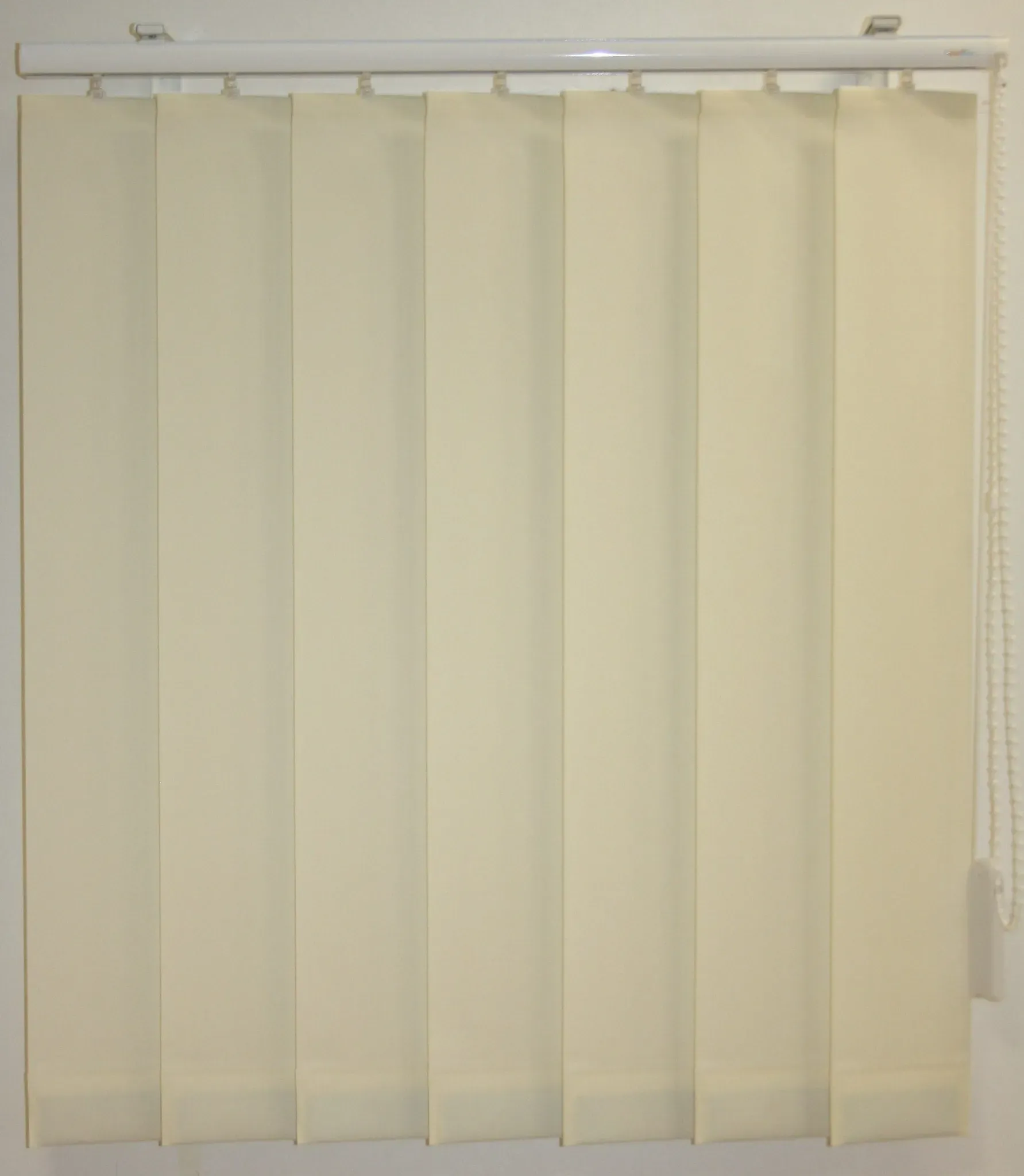 Lamellenvorhang SUNLINES "Montana", beige (creme), B:100cm H:145cm, Jalousien, Wunschmaß