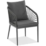 Niehoff Pino Designstuhl 56 x 63 x 87 cm anthrazit