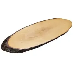 Kesper Rinden-Servierbretter 6120213 , Länge: ca. 50-59 cm