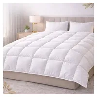 BettwarenShop Daunendecke Toronto extra warm, 10 cm Innensteg, Füllung: 90% Daunen 10% Federn 155x220 cm