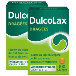 DULCOLAX DRAGEES DOSE - DOPPELPACK 2X100 St