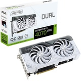 Asus Dual GeForce RTX 4070 SUPER White OC, DUAL-RTX4070S-O12G-WHITE, 12GB GDDR6X, HDMI, 3x DP (90YV0K84-M0NA00)