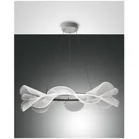 Fabas Luce LED Pendelleuchte SYLVIE inkl. SMART LUCE, Ø