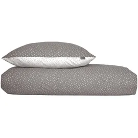 SCHIESSER Millie weiß/grau 135 x 200 cm + 80 x 80 cm