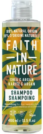Faith In Nature Shampoo Shea Und Argan Flasche 400ml