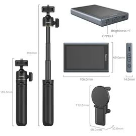 SmallRig 4851B Video Monitor für Vlogging
