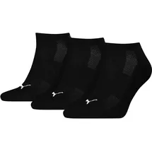 Puma Cushioned Sneakersocken 3er Pack Schwarz 43-46