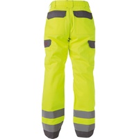 DASSY® Manchester Zweifarbige Multinorm Warnschutz Bundhose mit Kniepolstertaschen - neongelb/grafitgrau - 62