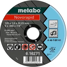 Metabo Novorapid Trennscheibe 125 mm 25 Stk