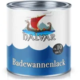 Halvar 2K Badewannenlack - Badewannenbeschichtung - Badewanne streichen mit Emaille Lack (2,5 L, RAL-Farbton (RAL Wert senden)